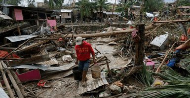 ارزهای دیجیتال,کمک مالی,فلیپین,طوفان