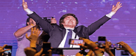 خاویر مایلی,بیت کوین,انتخابات ریاست‌جمهوری,آرژانتین